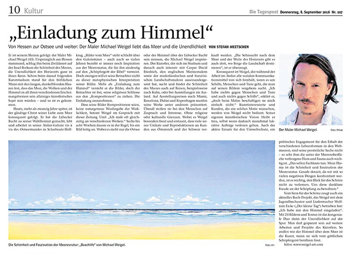 Einladung zum Himmel