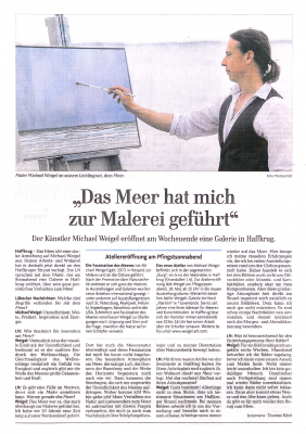 Report in Lübecker Nachrichten